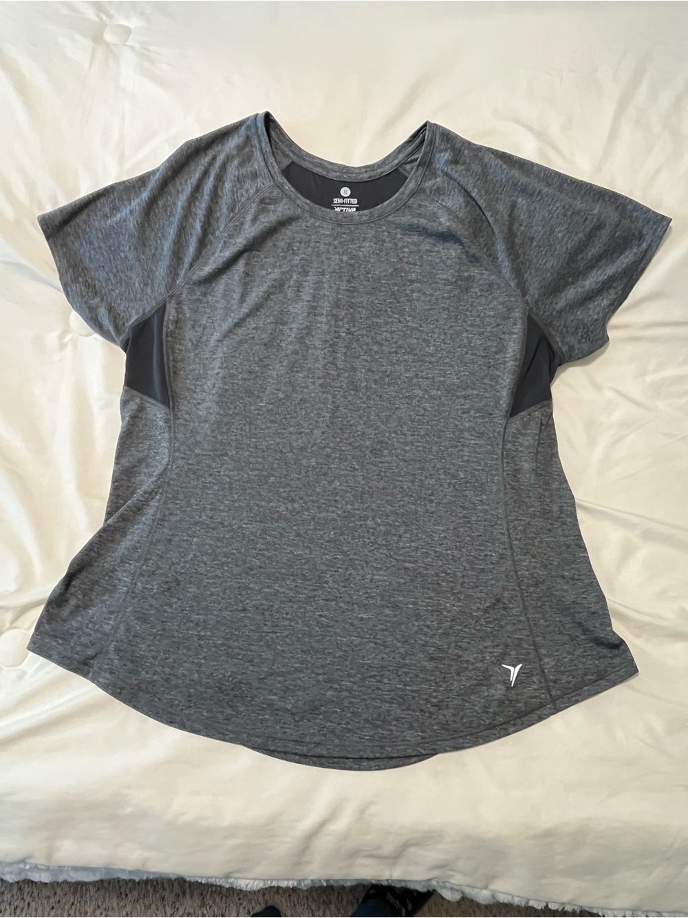 Old Navy Dark Heather Gray Short Sleeve Performance Tee Size XL